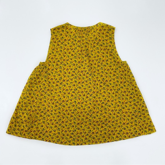 Madewell Shirred Shell Tank in Calico Floral - Picture 5 of 5